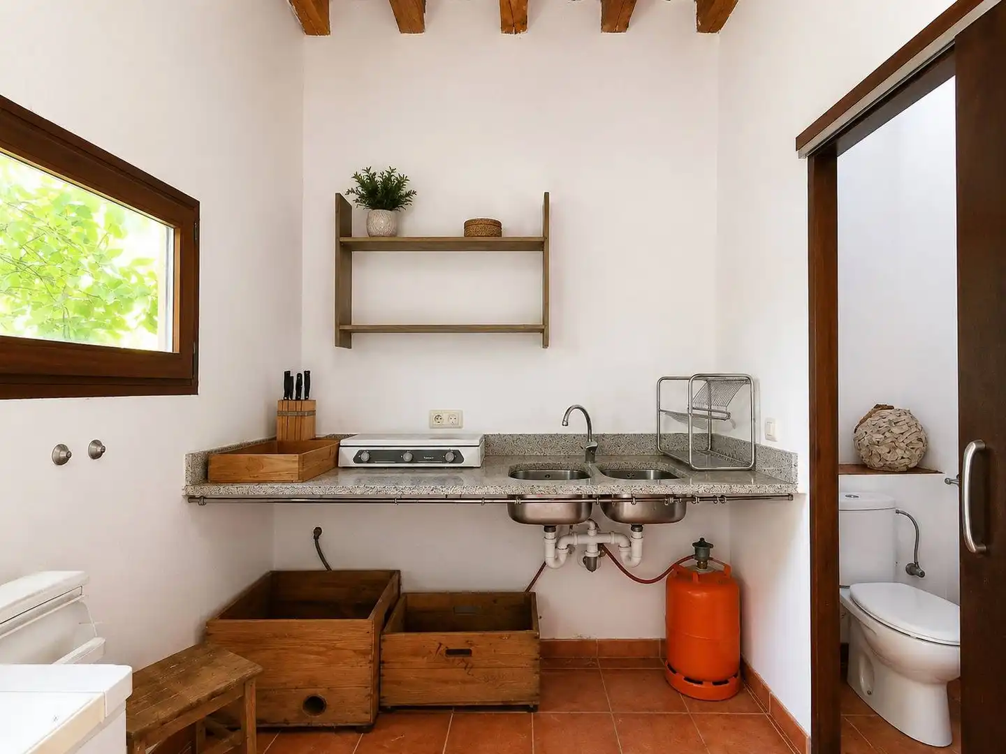 Küche von Country house zum Verkauf in Forallac mit Heizung, Privatgarten und Terrasse