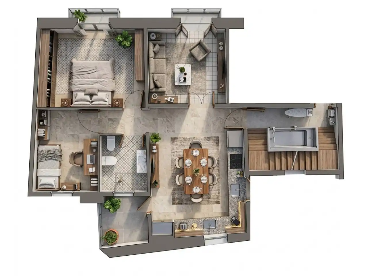 Piso con terraza en venta en Calle Carabassa, imagen 75