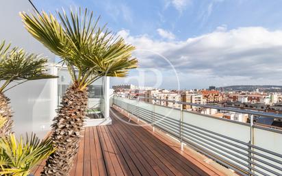 Terrassa de Àtic en venda en  Barcelona Capital amb Aire condicionat, Calefacció i Jardí privat