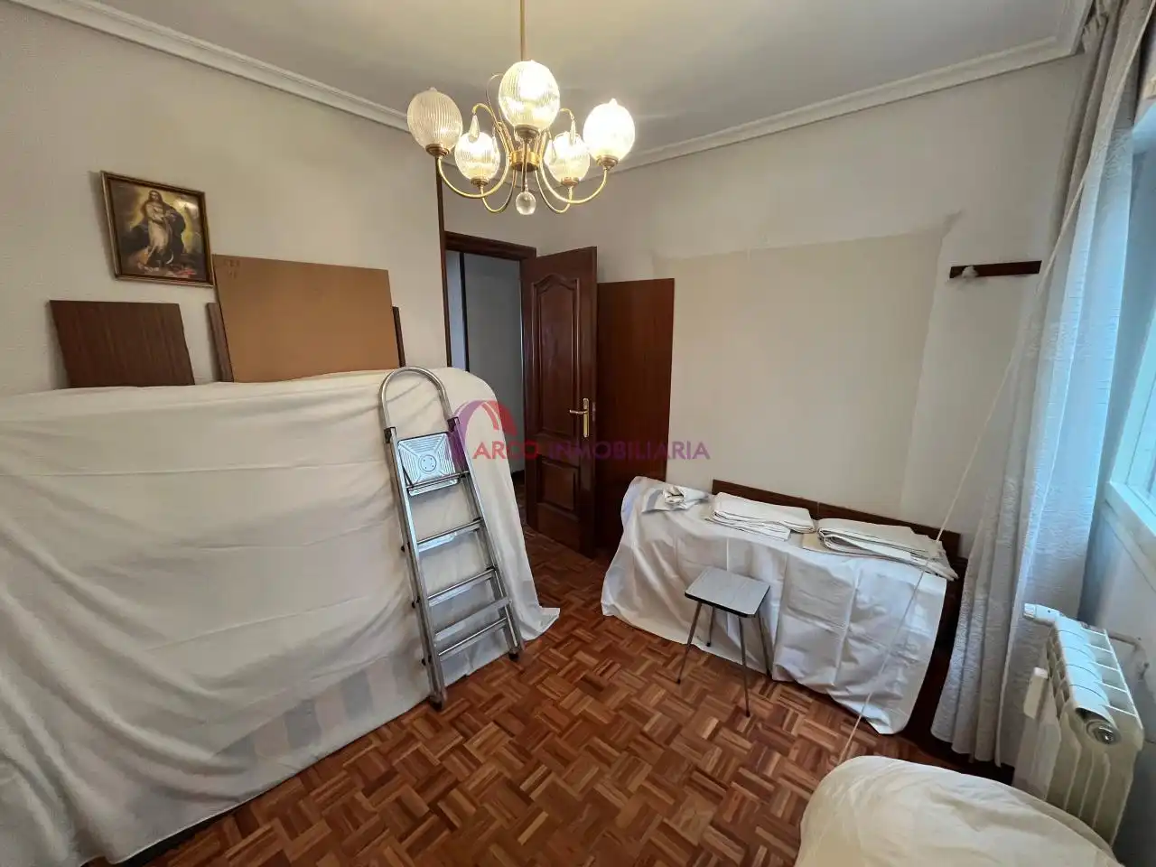 Bedroom of Flat for sale in Burgos  with Heating and Terrace