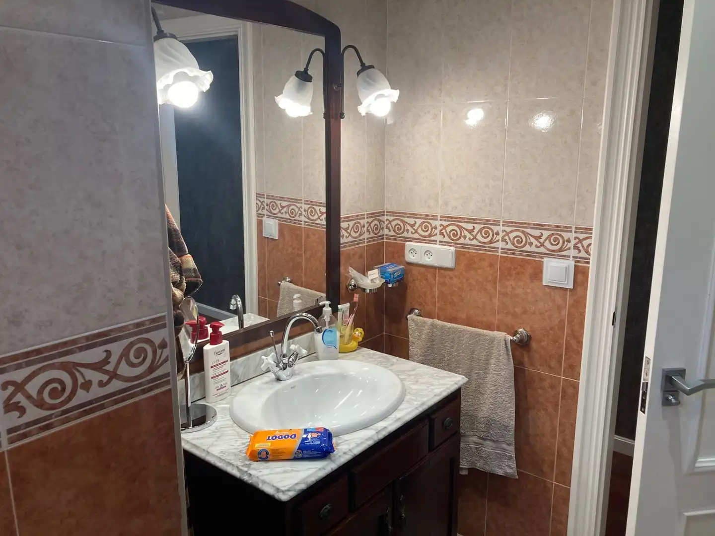 Baño de Casa o chalet en venta en El Poal con Aire acondicionado, Calefacción y Amueblado