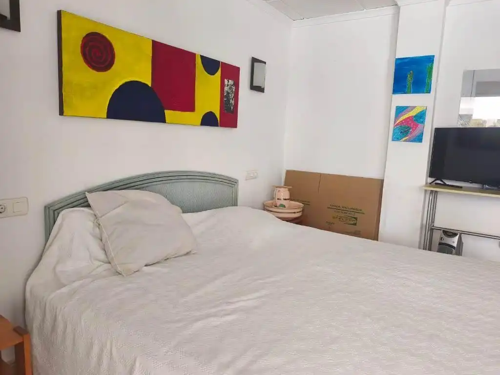 Schlafzimmer von Haus oder Chalet zum Verkauf in Cartagena mit Klimaanlage, Heizung und Privatgarten