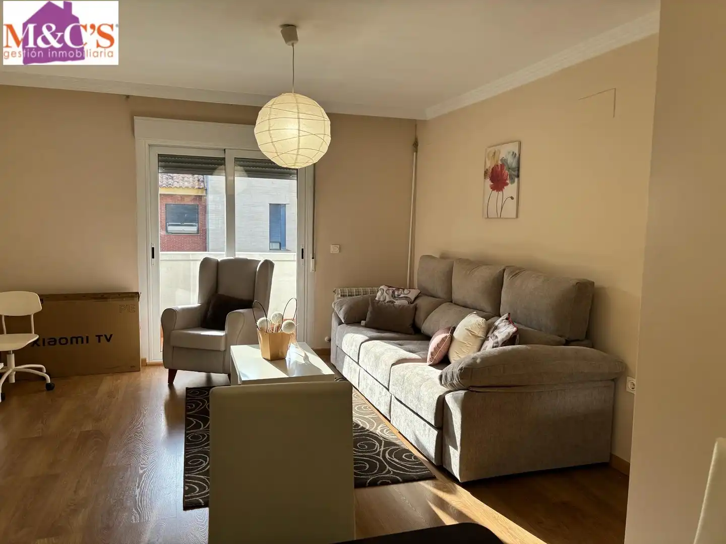 Sala d'estar de Apartament en venda en Puertollano amb Aire condicionat, Calefacció i Parquet