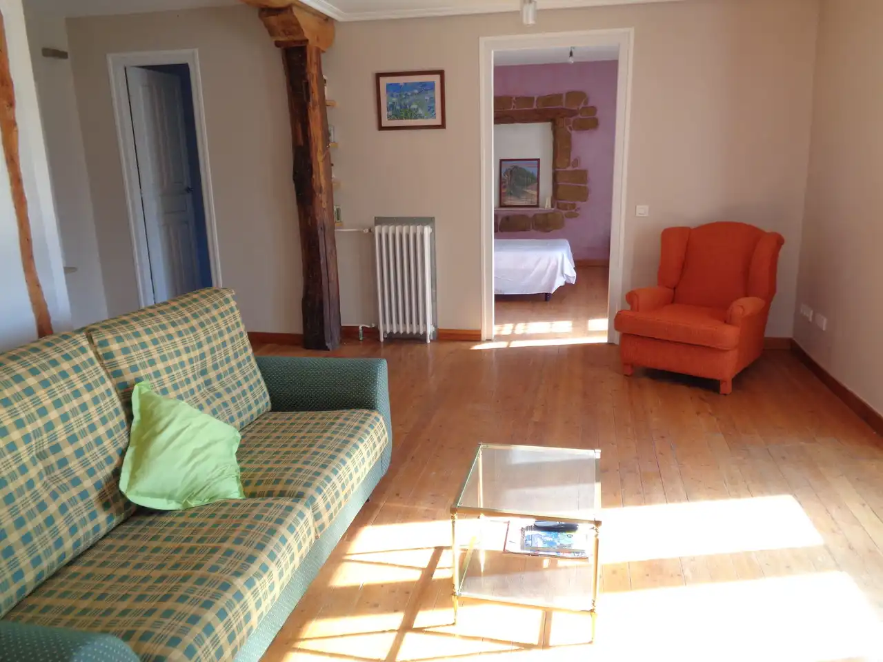 Sala de estar de Piso en venta en Casalarreina con Calefacción, Jardín privado y Terraza