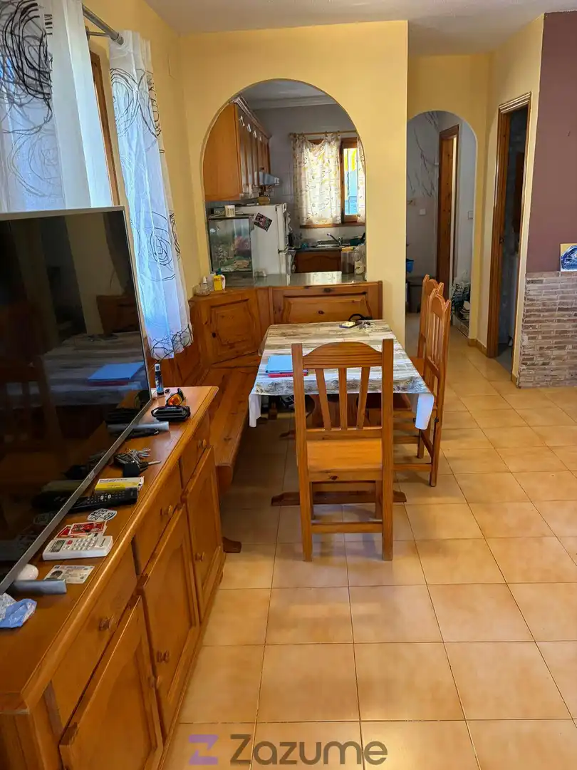 Dining room of Detached homes for rent in Sueca  with Air Conditioner, Terrace and Swimming Pool
