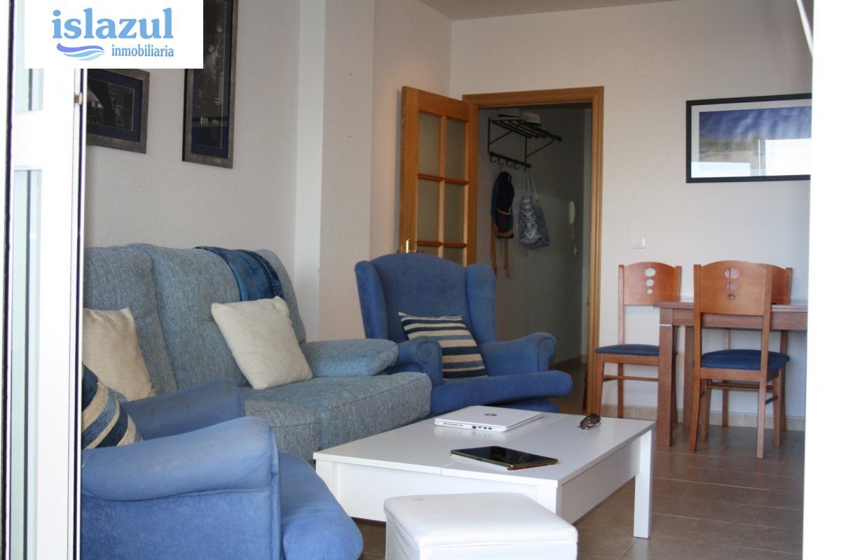 Sala de estar de Piso de alquiler en Isla Cristina con Terraza, Balcón y Piscina comunitaria