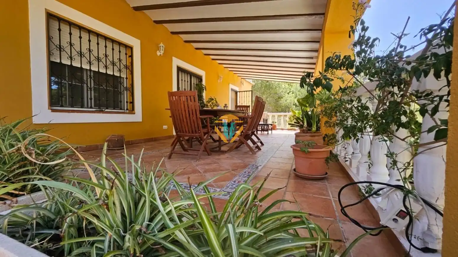 Terrassa de Casa o xalet en venda en Finestrat amb Calefacció, Jardí privat i Terrassa