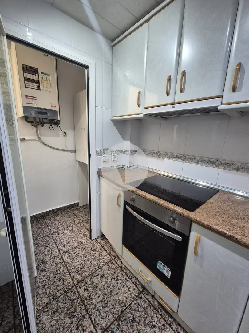 Kitchen of Flat for sale in Mollet del Vallès  with Heating and Balcony
