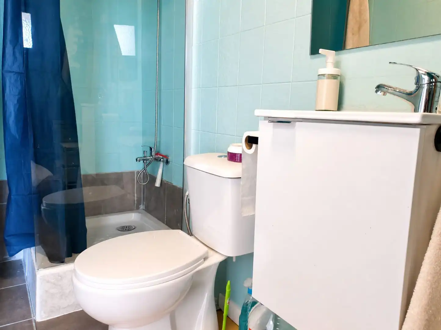 Badezimmer von Country house zum Verkauf in Terrer mit Heizung und Abstellraum