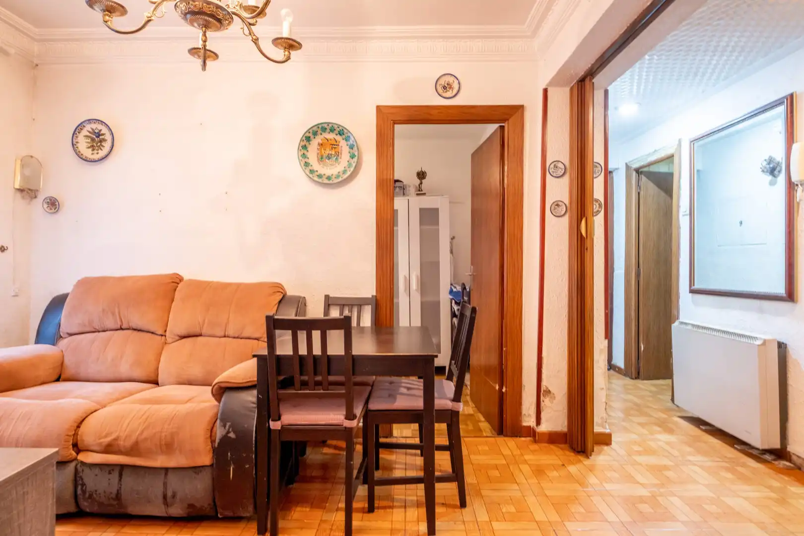 Sala d'estar de Pis en venda en Zaragoza amb Calefacció i Parquet
