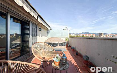 Terrace of Duplex for sale in Terrassa  with Air Conditioner, Heating and Parquet flooring