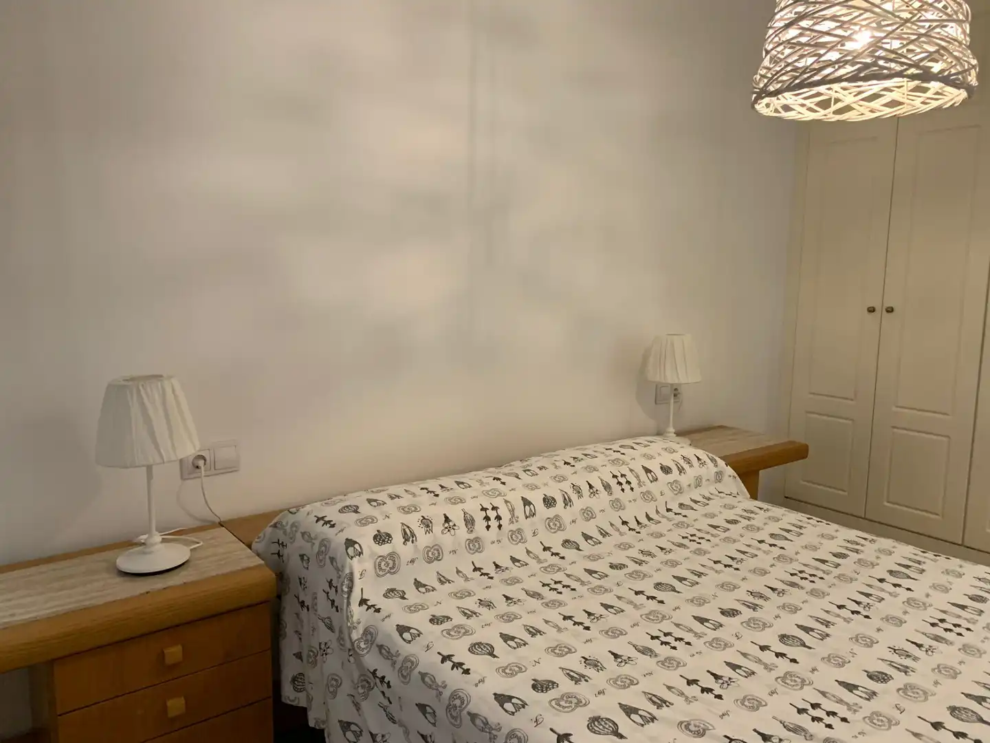 Bedroom of Apartments for rent in Dénia  with Air Conditioner, Terrace and Furnished