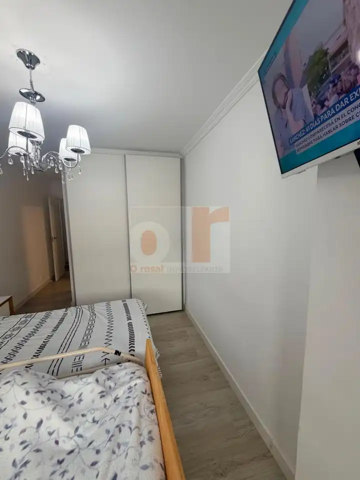 Bedroom of Flat for sale in Moaña  with Heating, Storage room and Balcony