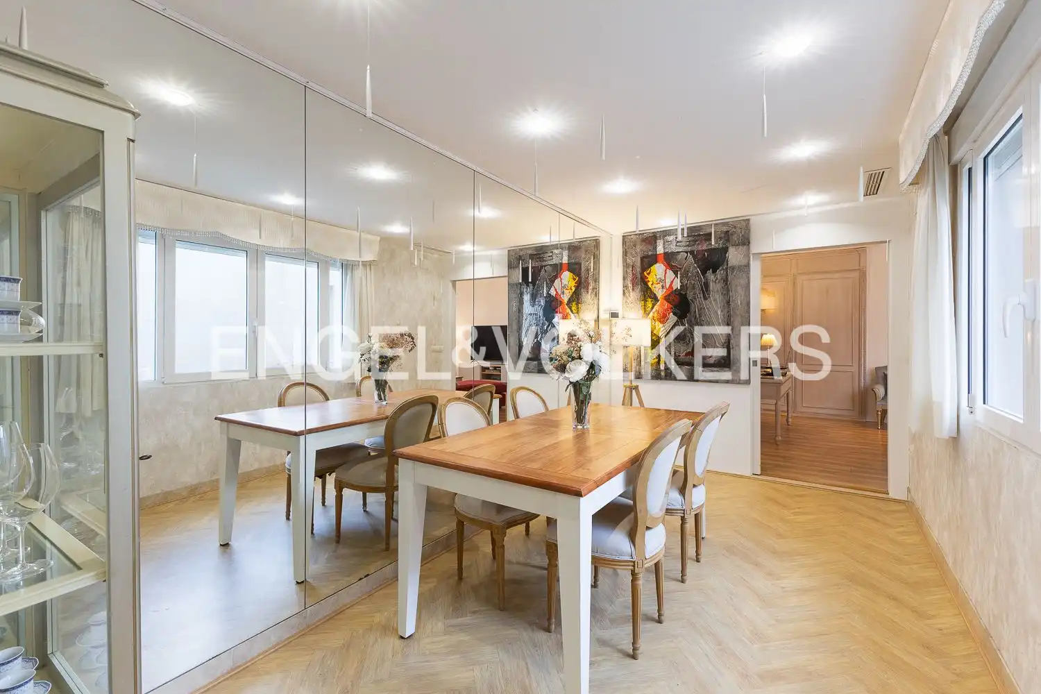 Dining room of Houses for sale in Valencia  with Air Conditioner, Heating and Terrace