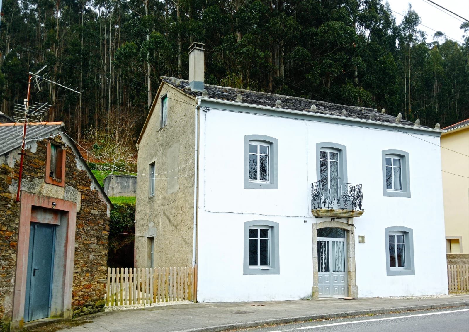 Vista exterior de Casa o xalet en venda en Mañón