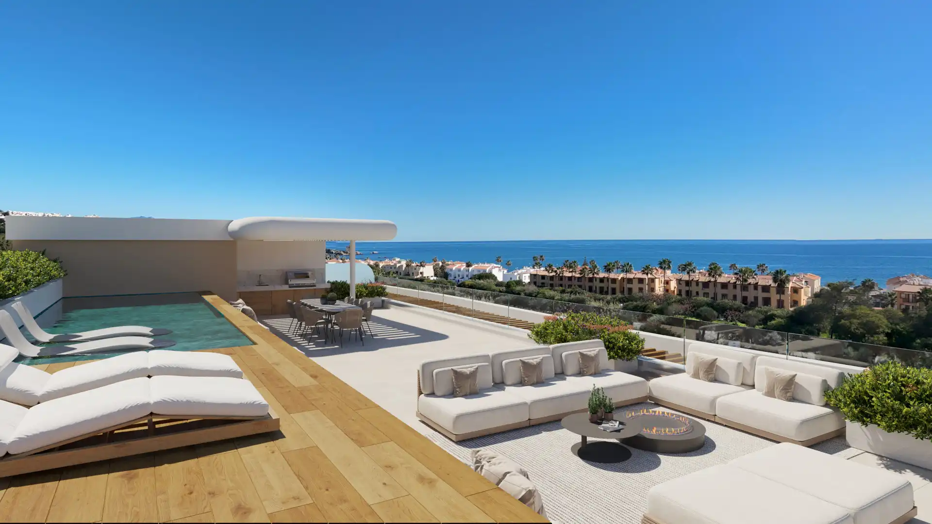 Ático con piscina en venta en Marina de Casares, imagen 7