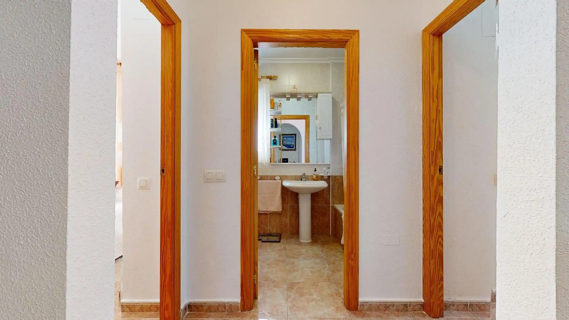 Baño de Casa adosada en venta en Pilar de la Horadada con Aire acondicionado, Jardín privado y Terraza