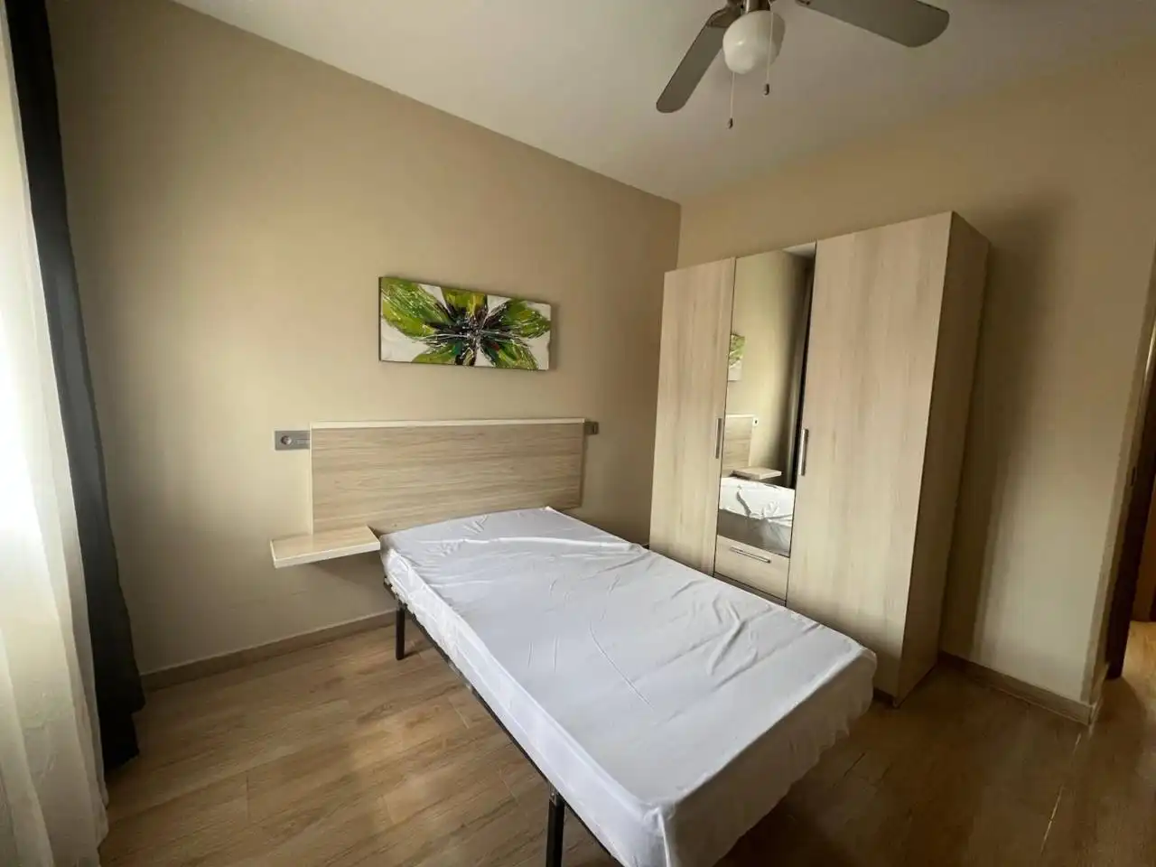 Bedroom of Flat for rent in Toledo  with Air Conditioner, Heating and Terrace