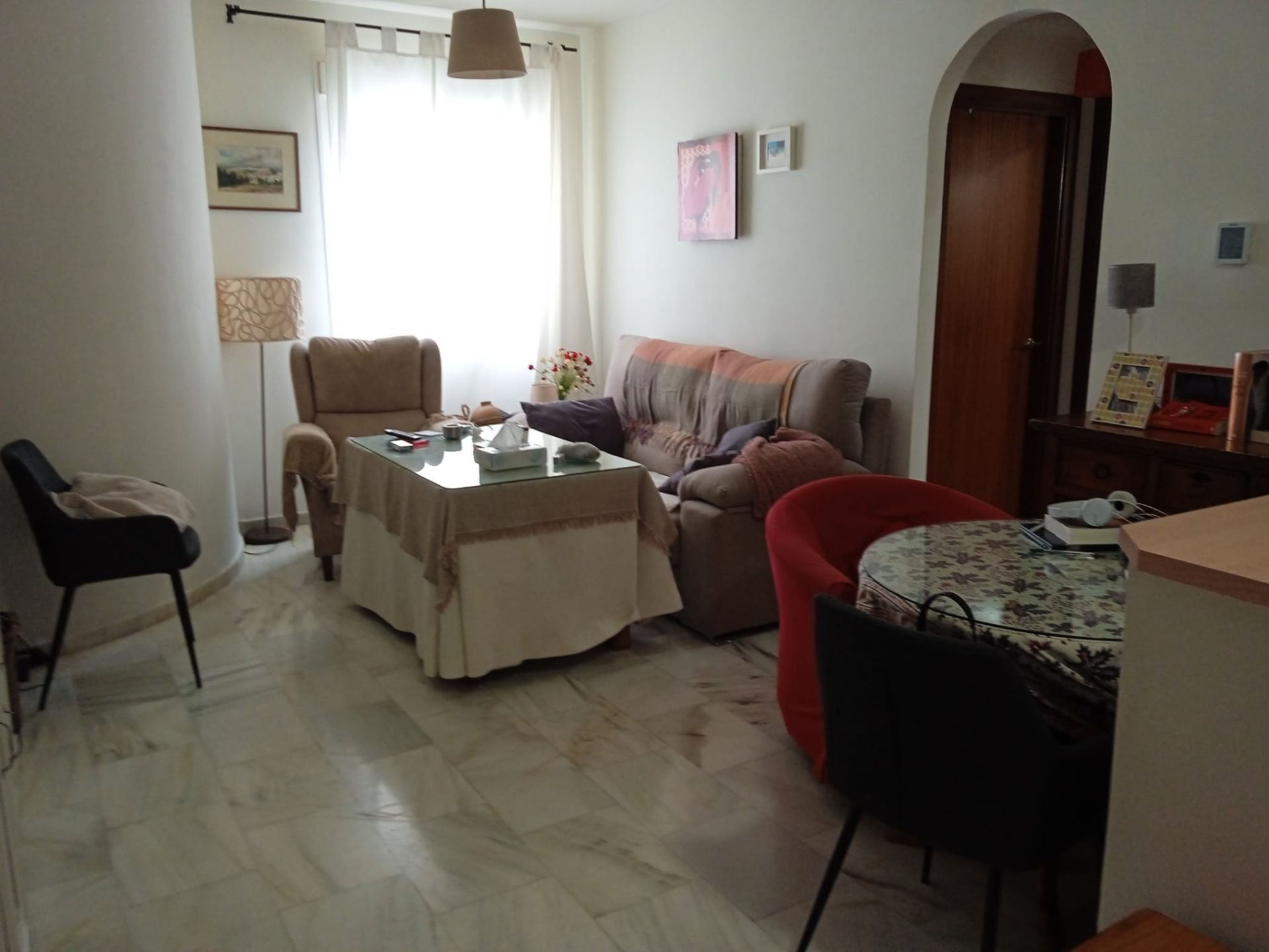 Sala d'estar de Pis en venda en Ronda amb Aire condicionat i Calefacció