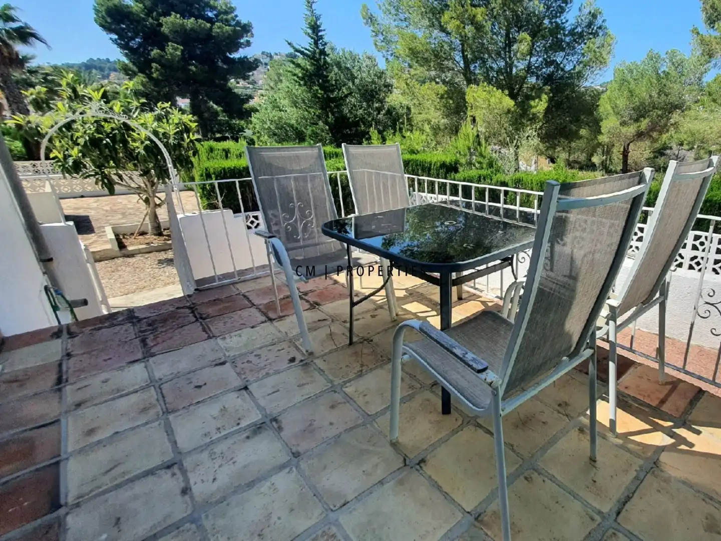 Terrassa de Casa adosada en venda en Moraira amb Aire condicionat, Calefacció i Terrassa