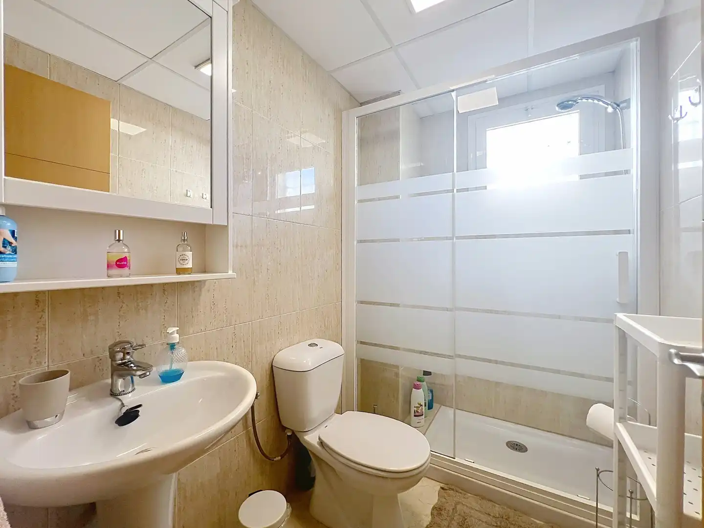 Bany de Apartament en venda en Manilva amb Aire condicionat, Terrassa i Traster
