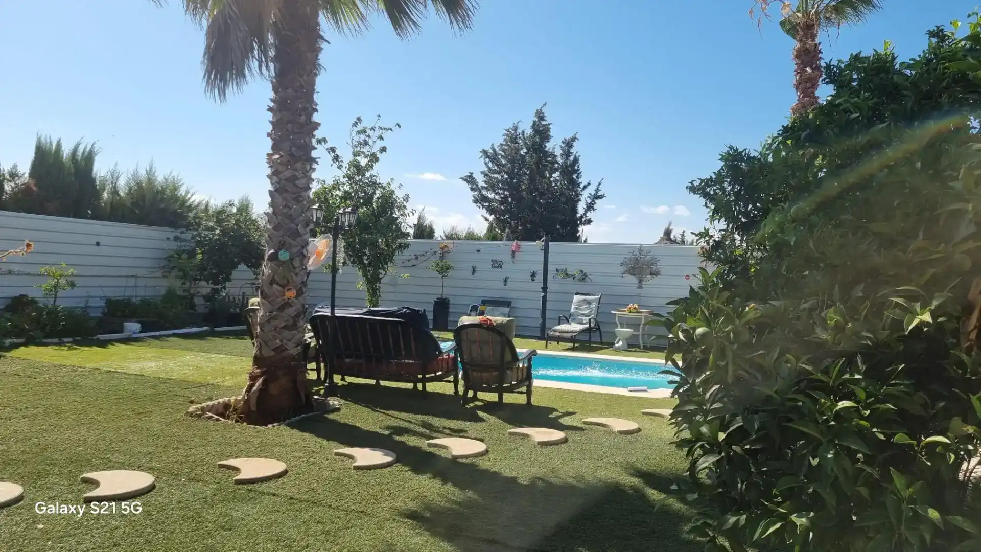 Jardín de Casa o chalet en venta en Dos Hermanas con Aire acondicionado, Jardín privado y Trastero