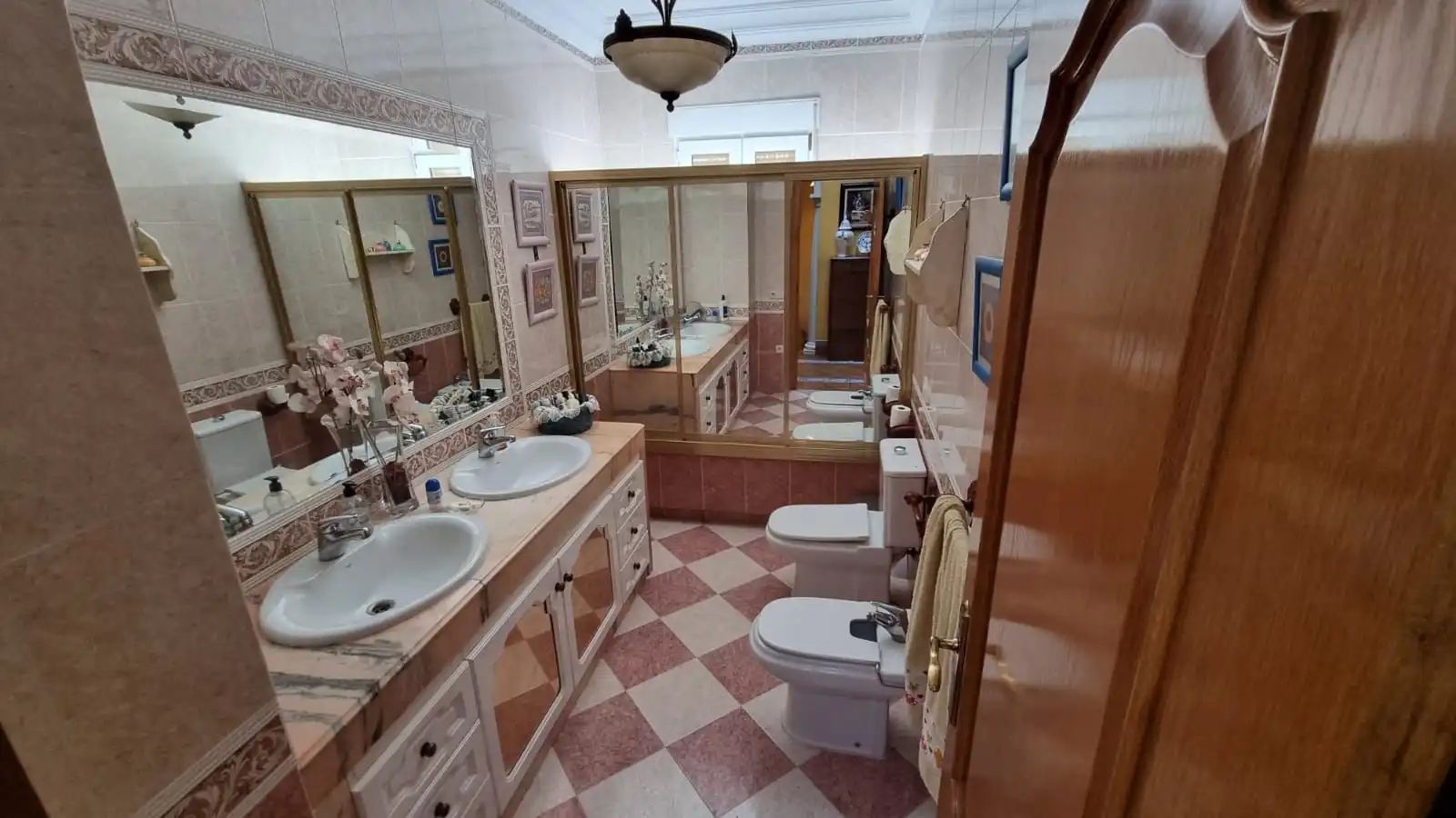 Baño de Casa o chalet en venta en La Rambla con Aire acondicionado, Jardín privado y Terraza