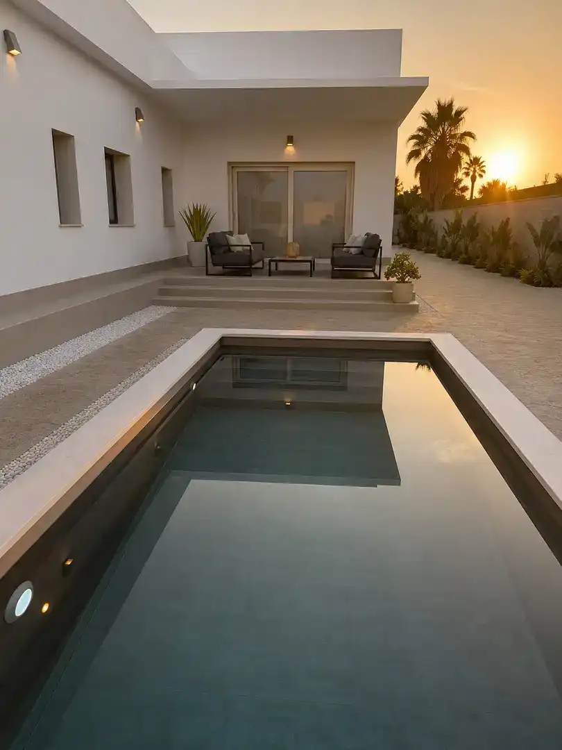 Piscina de Casa o xalet de lloguer en Alcalá de Guadaira amb Aire condicionat i Piscina