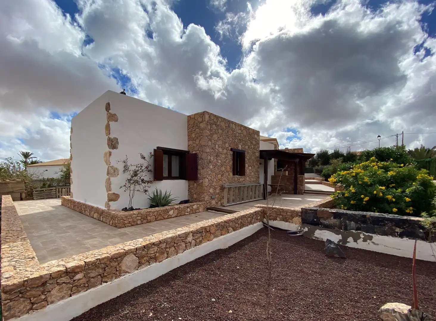 Vista exterior de Casa o chalet en venta en Puerto del Rosario con Aire acondicionado, Terraza y Amueblado