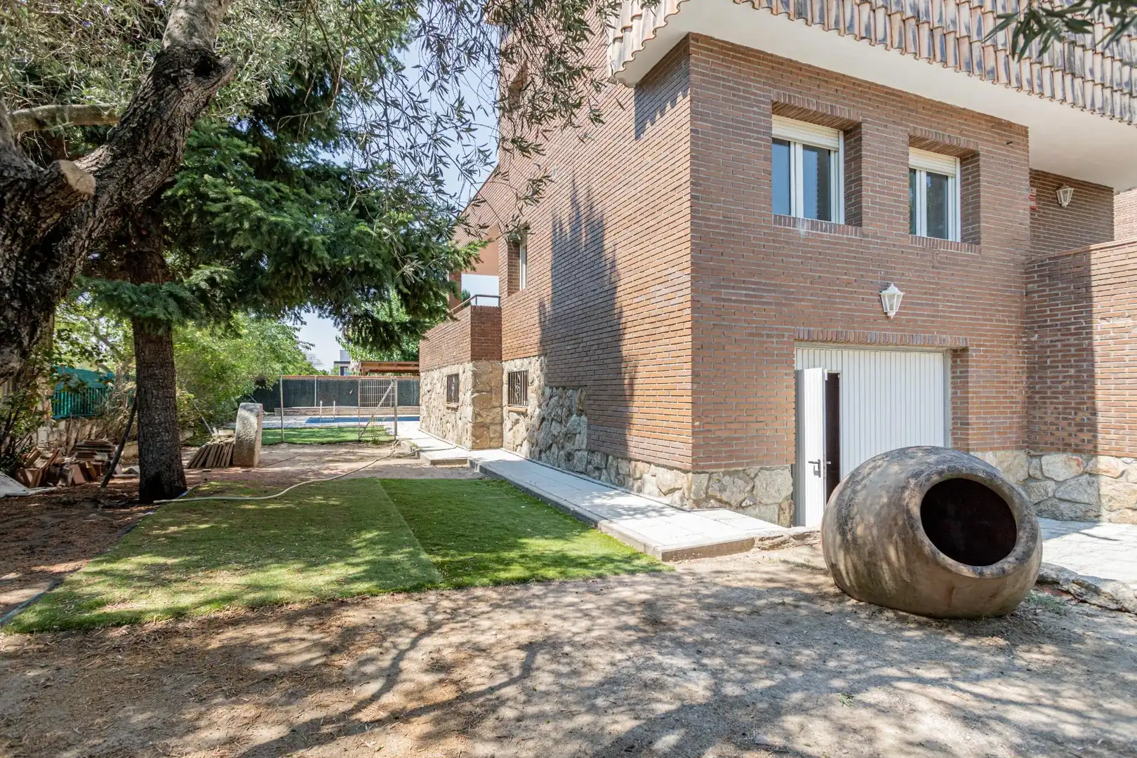 Jardín de Casa o chalet en venta en Colmenar Viejo con Calefacción, Jardín privado y Terraza