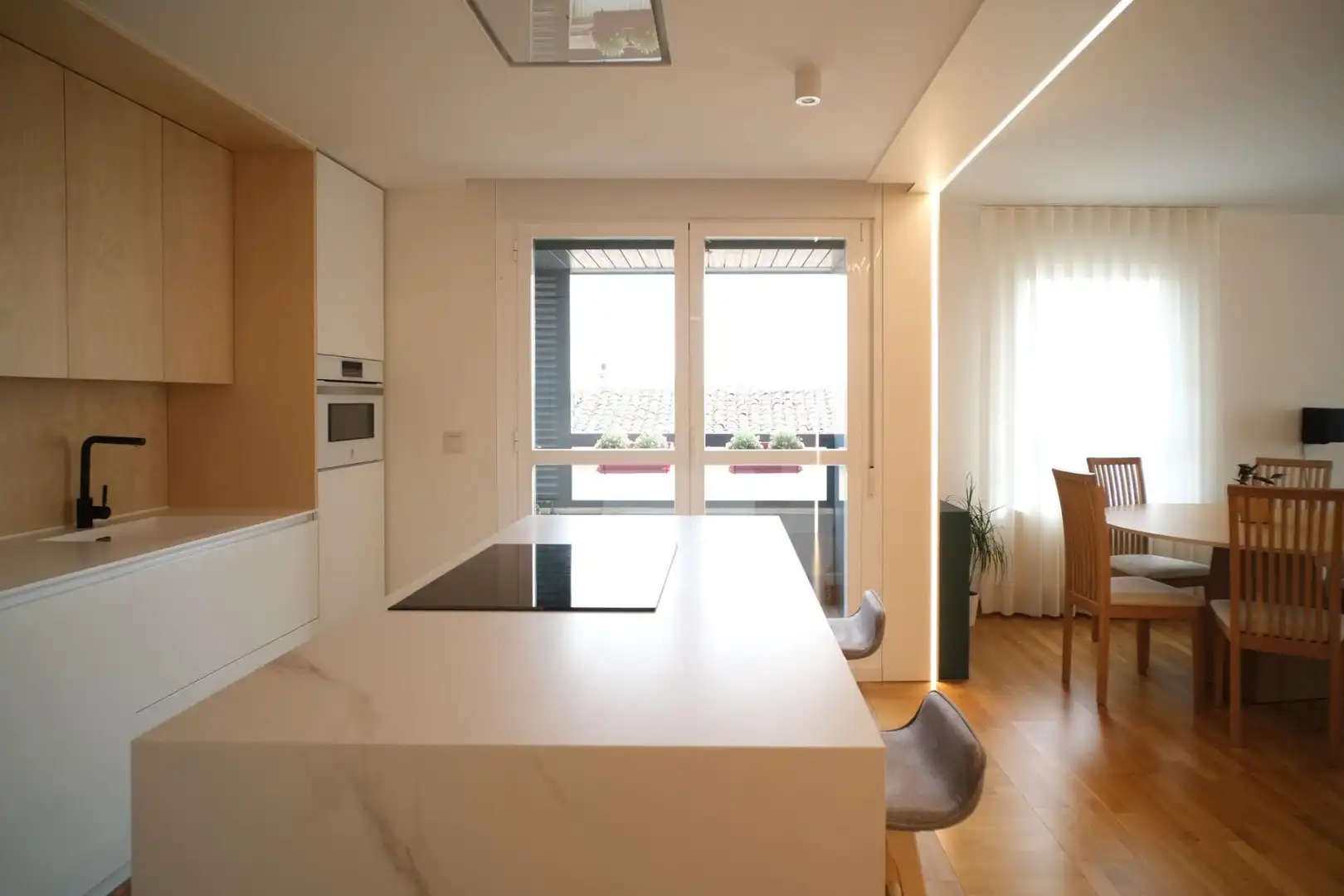 Küche von Wohnung zum Verkauf in Castejón (Navarra) mit Klimaanlage, Heizung und Terrasse