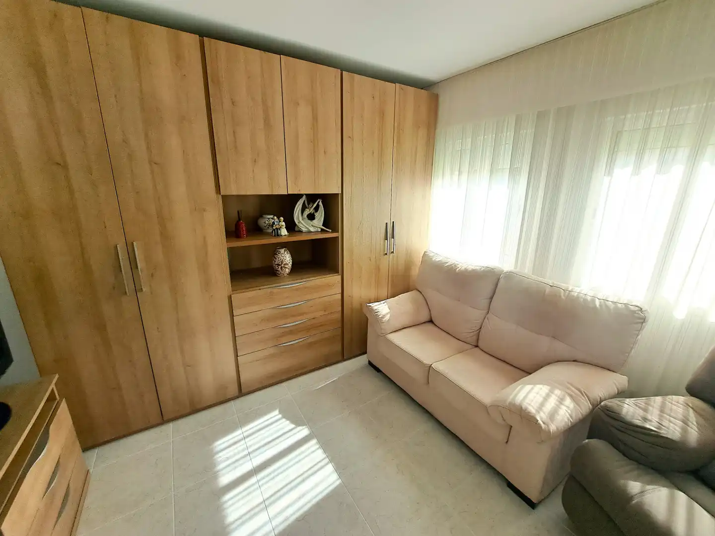 Schlafzimmer von Wohnung zum Verkauf in Mataró mit Klimaanlage, Heizung und Ofen