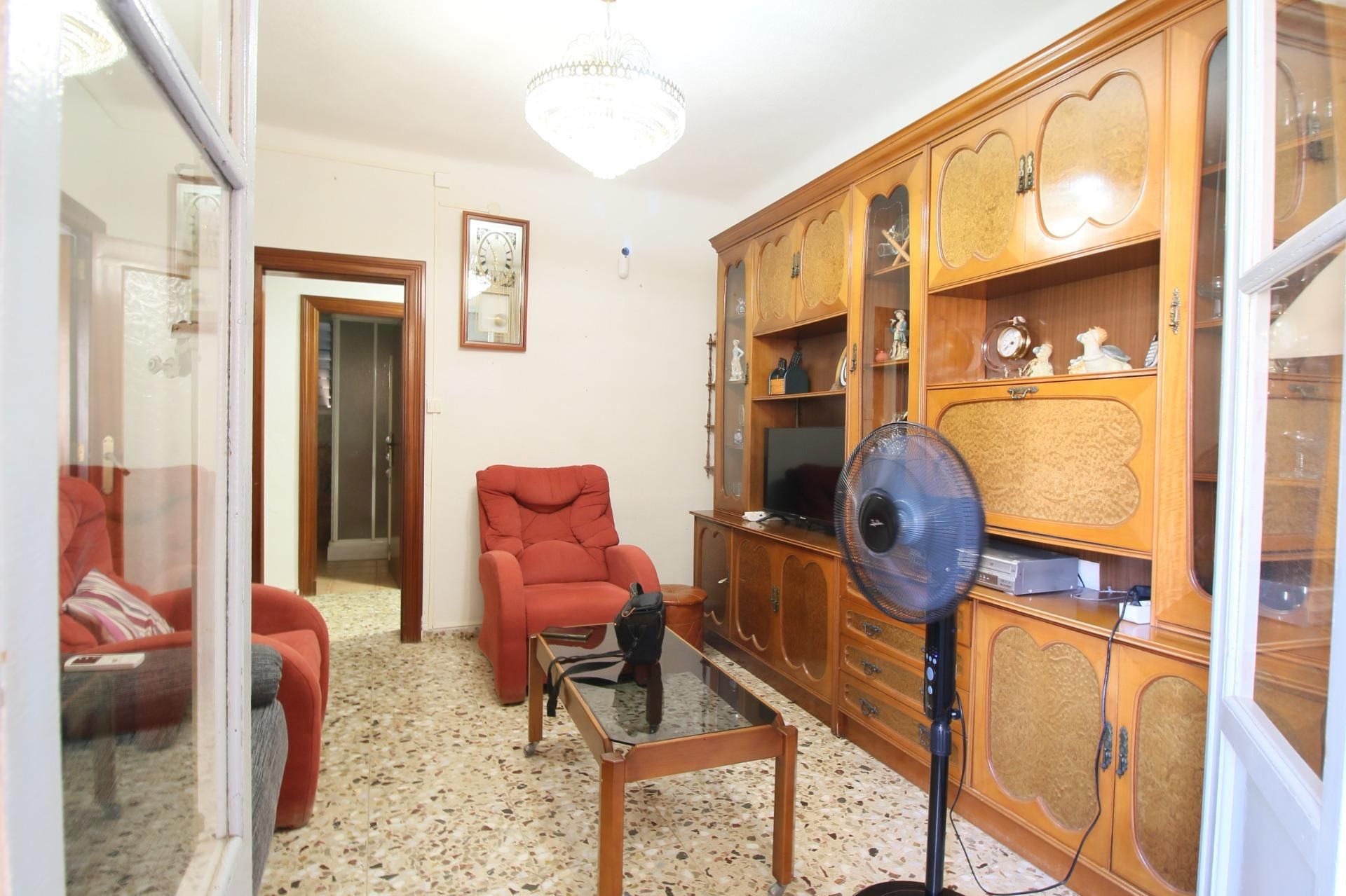 Living room of Flat for sale in Alicante / Alacant  with Air Conditioner, Heating and Balcony