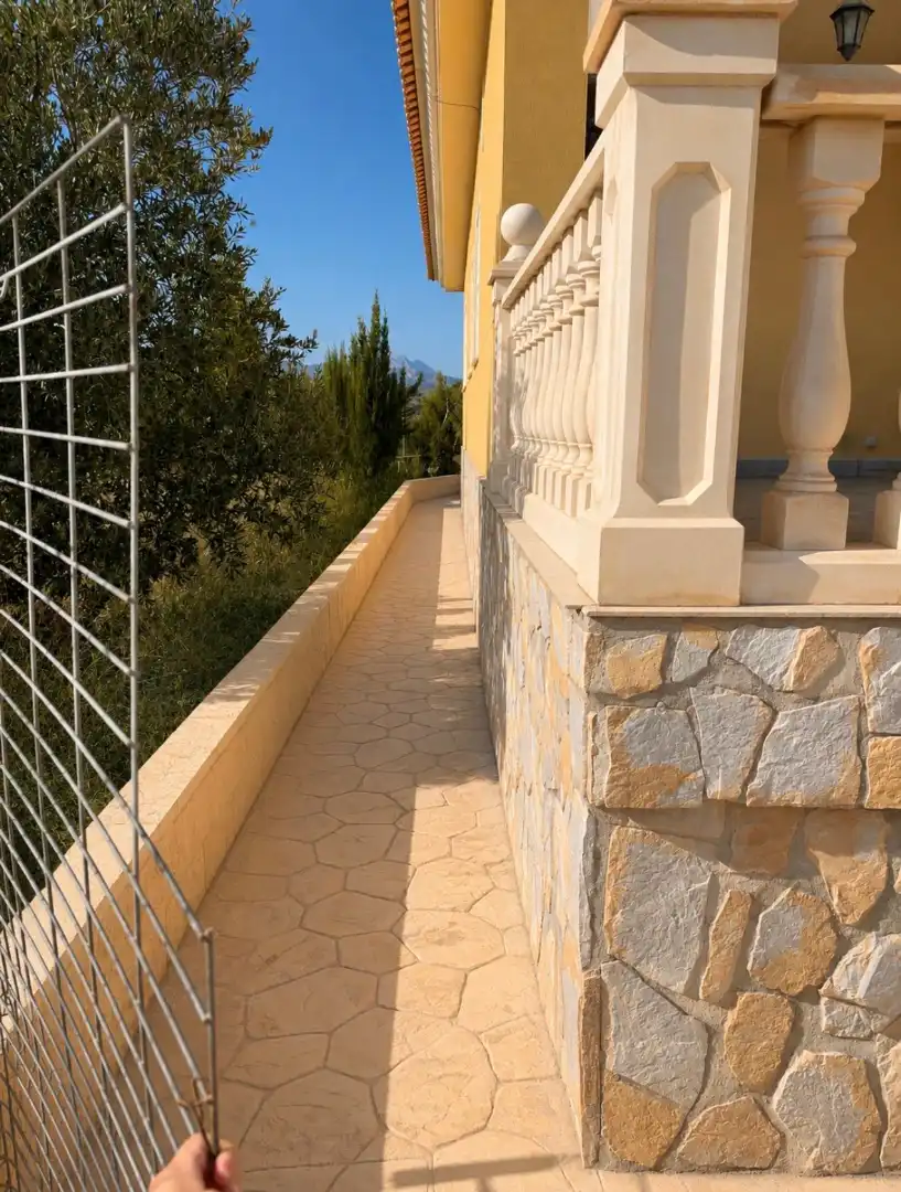Terrassa de Casa o xalet en venda en Alicante / Alacant amb Jardí privat, Terrassa i Piscina