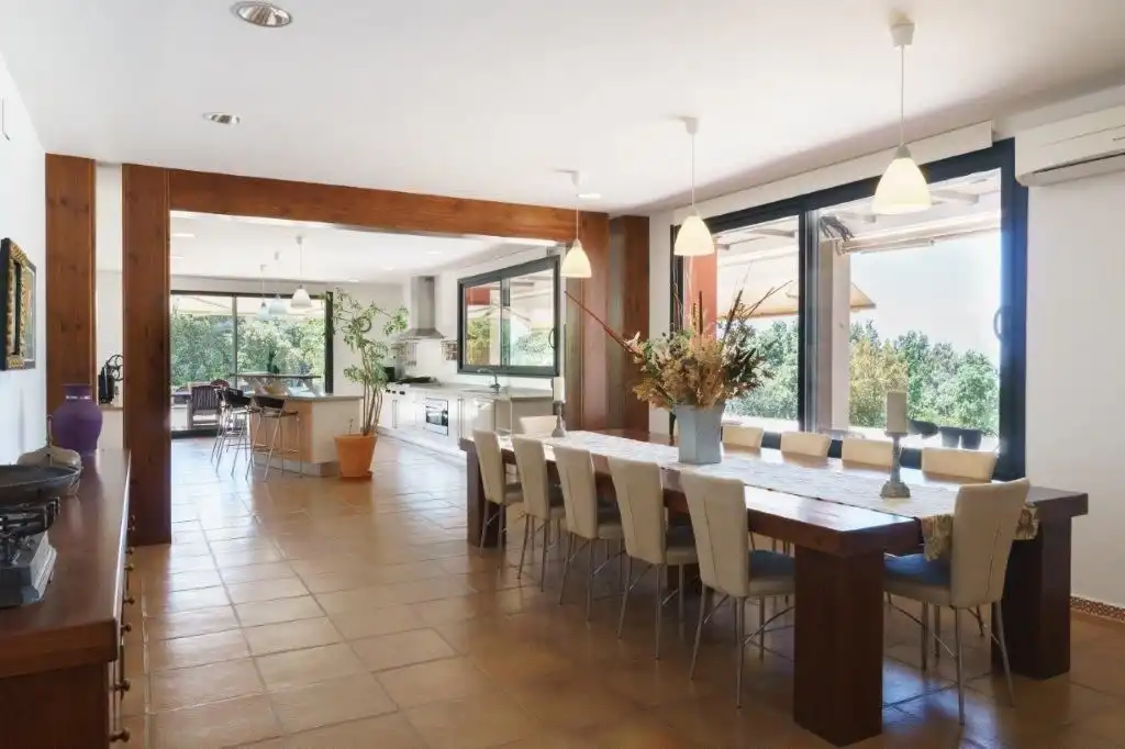 Comedor de Casa o chalet en venta en Santiago-Pontones con Aire acondicionado, Jardín privado y Terraza