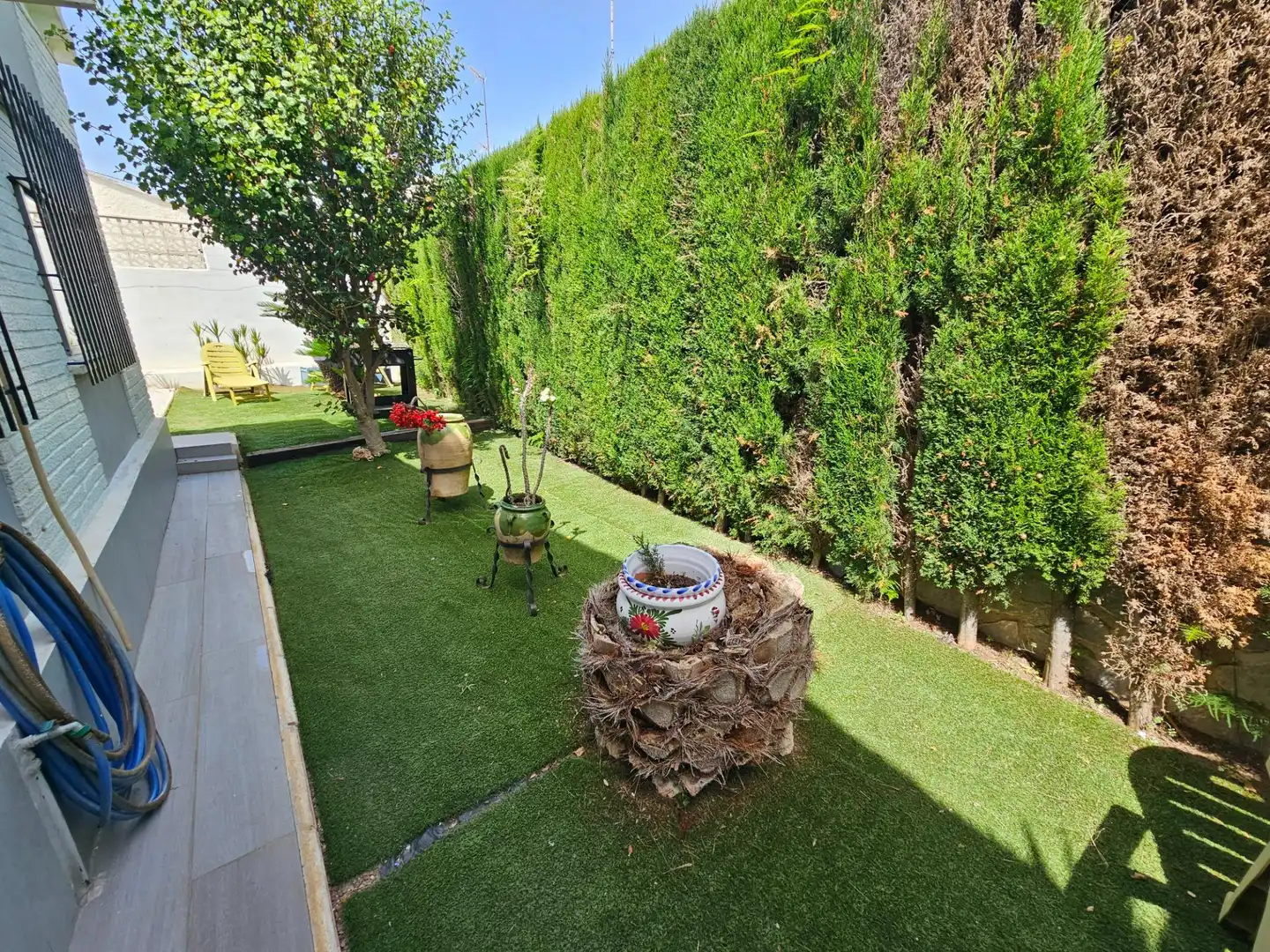 Terraza de Casa o chalet en venta en San Javier con Aire acondicionado, Jardín privado y Piscina