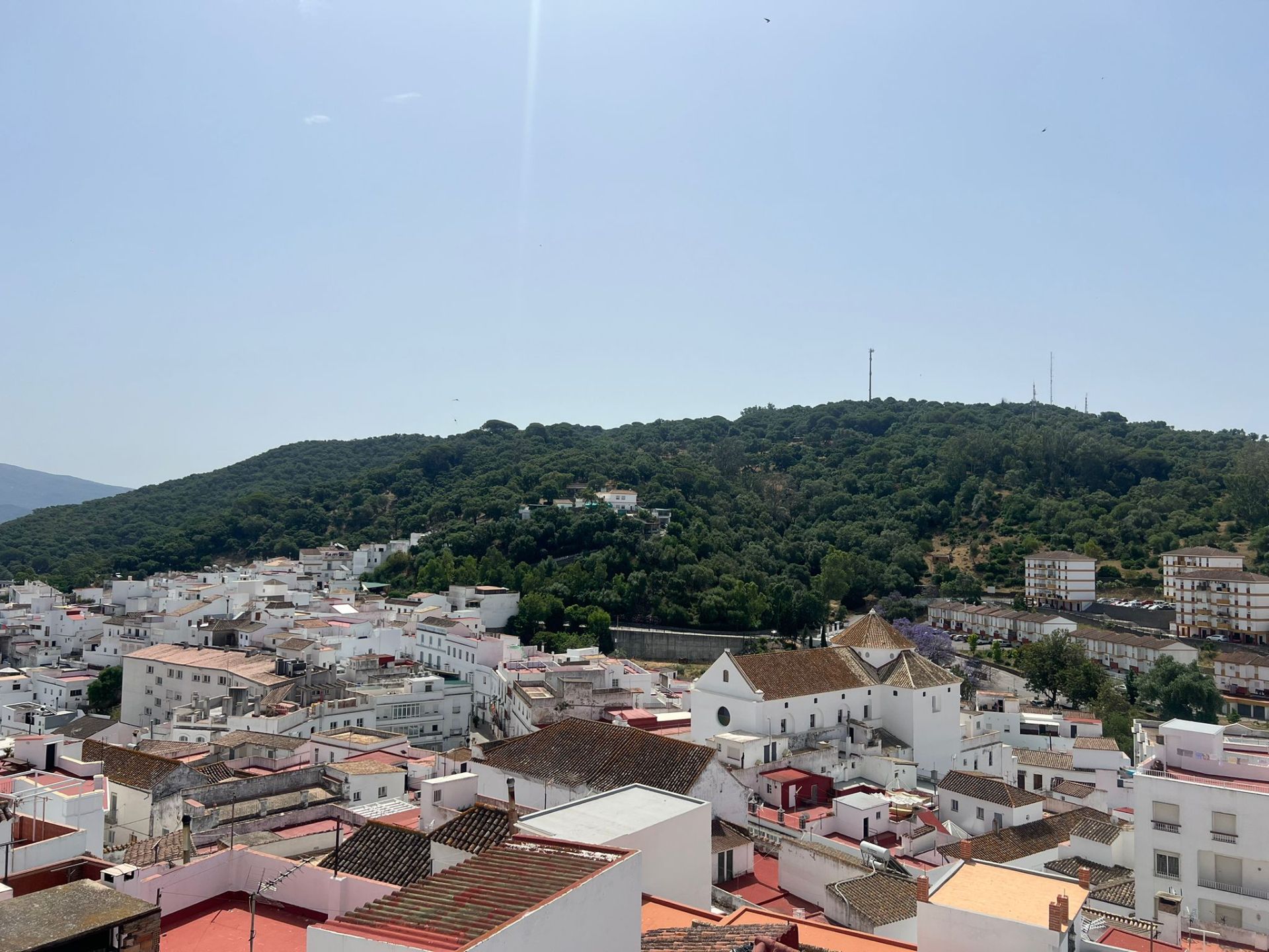 Exterior view of House or chalet for sale in Alcalá de los Gazules  with Air Conditioner, Terrace and Furnished