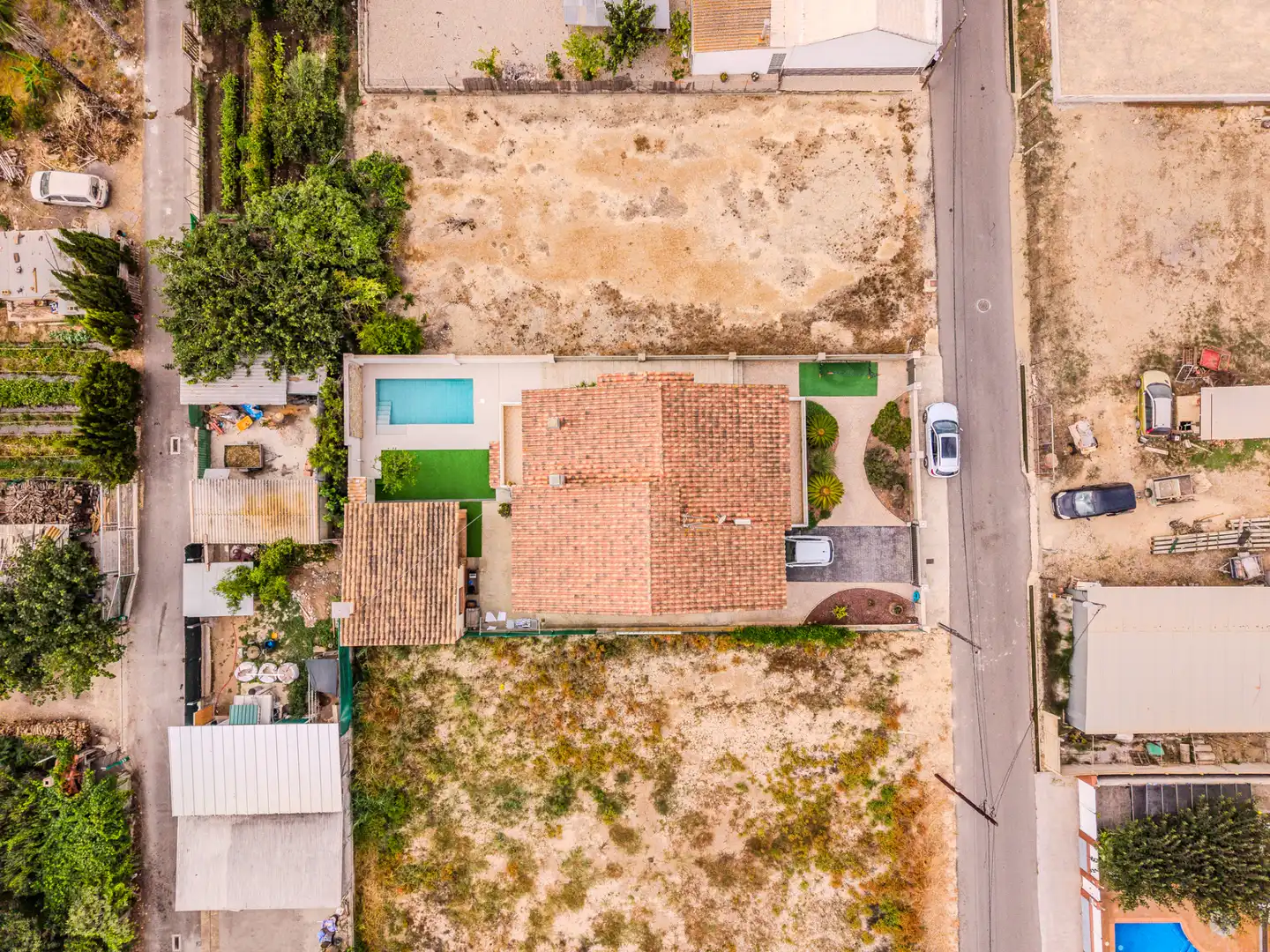 Vista exterior de Casa o xalet en venda en Deltebre amb Aire condicionat, Calefacció i Jardí privat