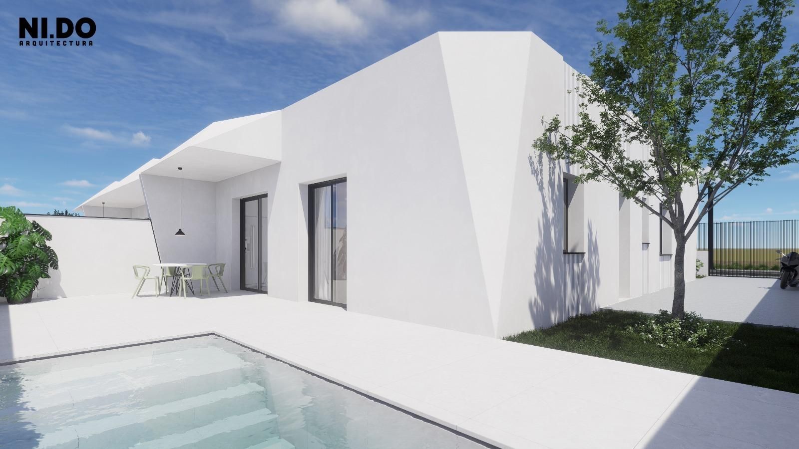 Vista exterior de Casa o chalet en venta en Vegas del Genil con Aire acondicionado, Calefacción y Jardín privado