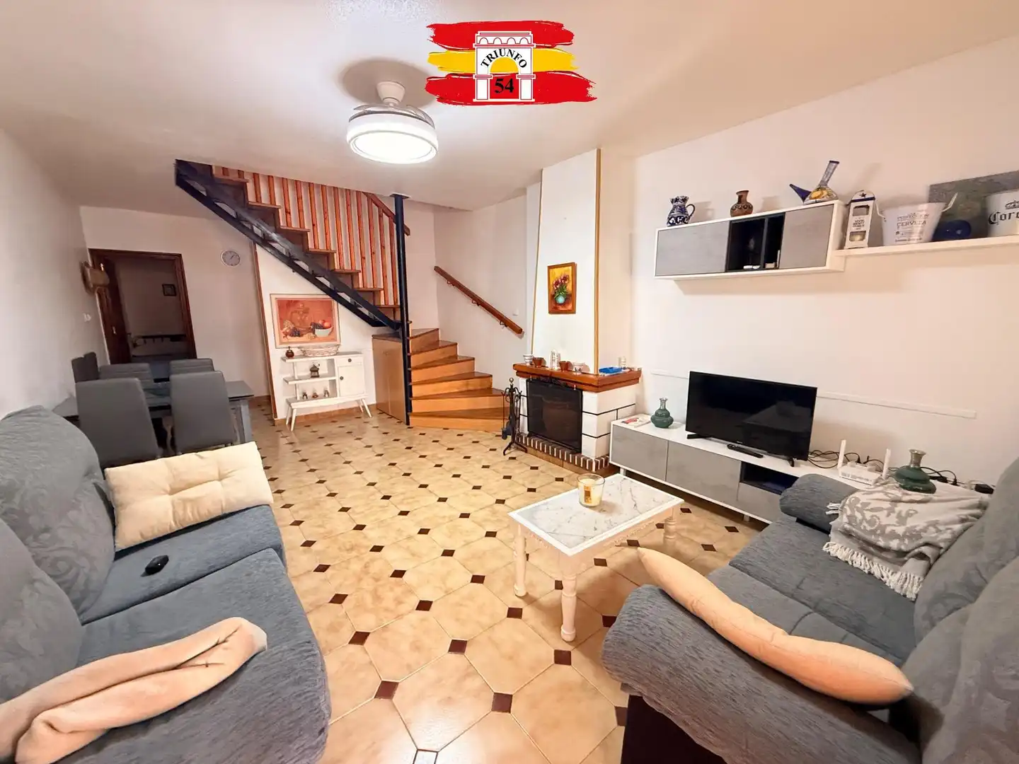 Sala de estar de Casa o chalet en venta en Pilar de la Horadada con Amueblado