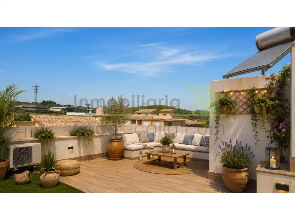 Terraza de Ático en venta en Càlig con Aire acondicionado y Terraza