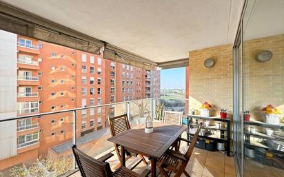 Terrace of Flat for sale in  Valencia Capital  with Air Conditioner, Heating and Parquet flooring