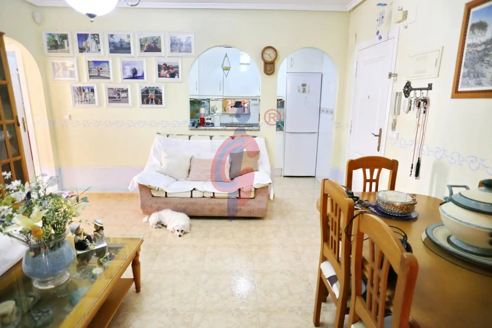 Sala de estar de Planta baja en venta en Guardamar del Segura con Aire acondicionado, Terraza y Trastero