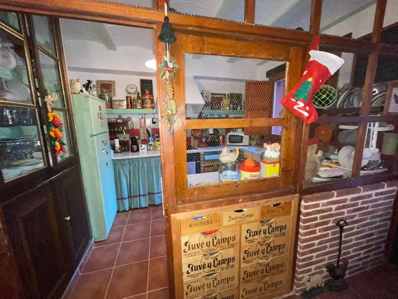 Kitchen of Houses for sale in Tivenys  with Air Conditioner, Heating and Terrace