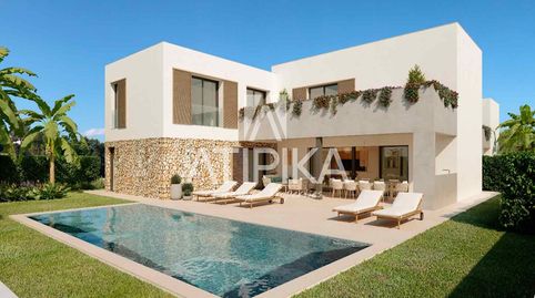 Amplio chalet de obra nueva en venta en la zona sur de Menorca