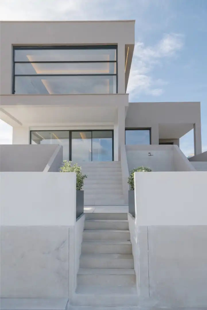 Vista exterior de Casa o xalet en venda en  Palma de Mallorca amb Aire condicionat, Jardí privat i Terrassa