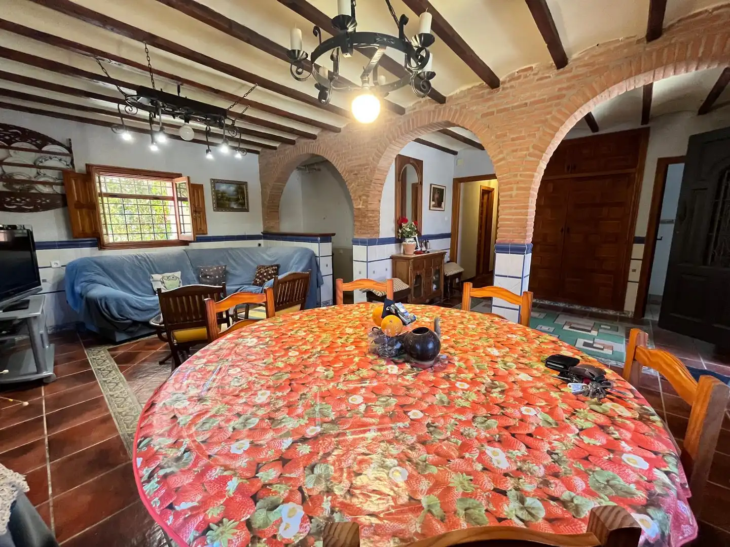 Dining room of Houses for sale in Cartagena  with Air Conditioner and Swimming Pool