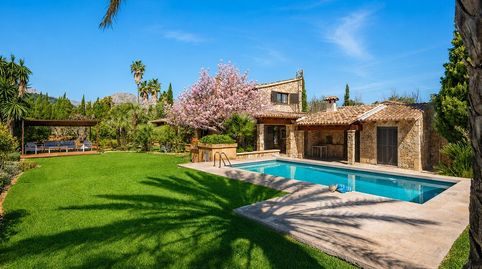 Exclusiva villa de campo con piscina y vistas a la montaña en venta en Pollensa, Mallorca norte, imatge 3