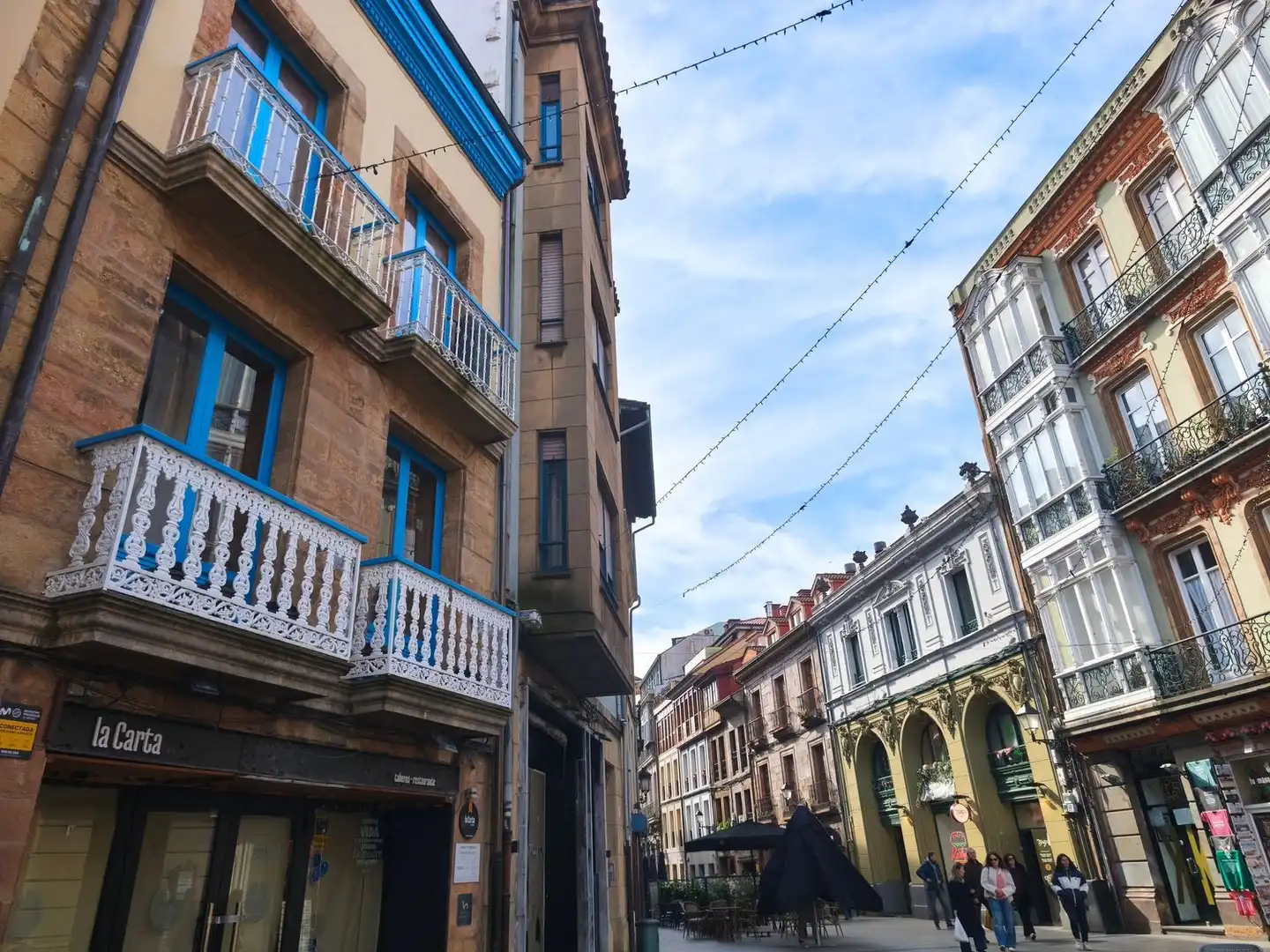 Exterior view of Flat for sale in Oviedo   with Swimming Pool