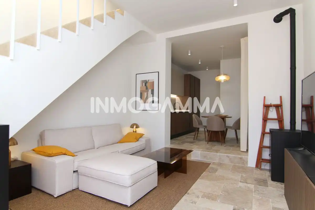 Sala de estar de Casa o chalet en venta en Llaurí con Aire acondicionado, Terraza y Amueblado